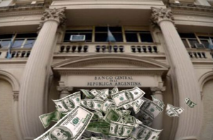 Caen las reservas del Banco Central argentino