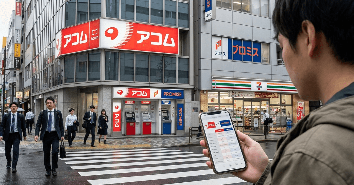Acom vs. Promise: Comparando los principales servicios de préstamos no bancarios de Japón para prestatarios inteligentes